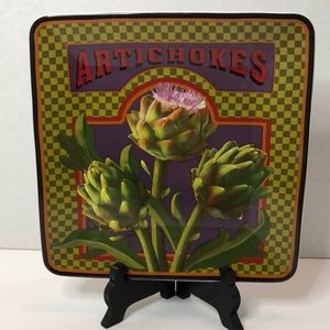 Harry & David #158900 Artichokes Plate
